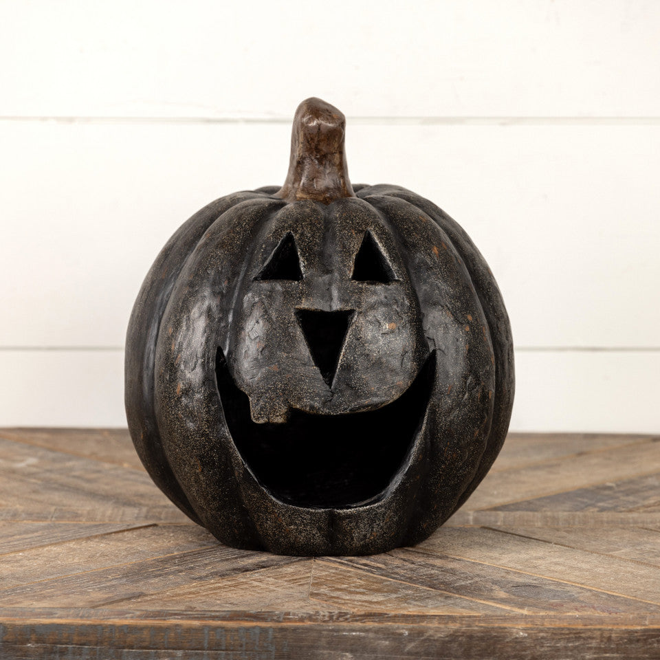 Black Big Mouth Pumpkin | 11"