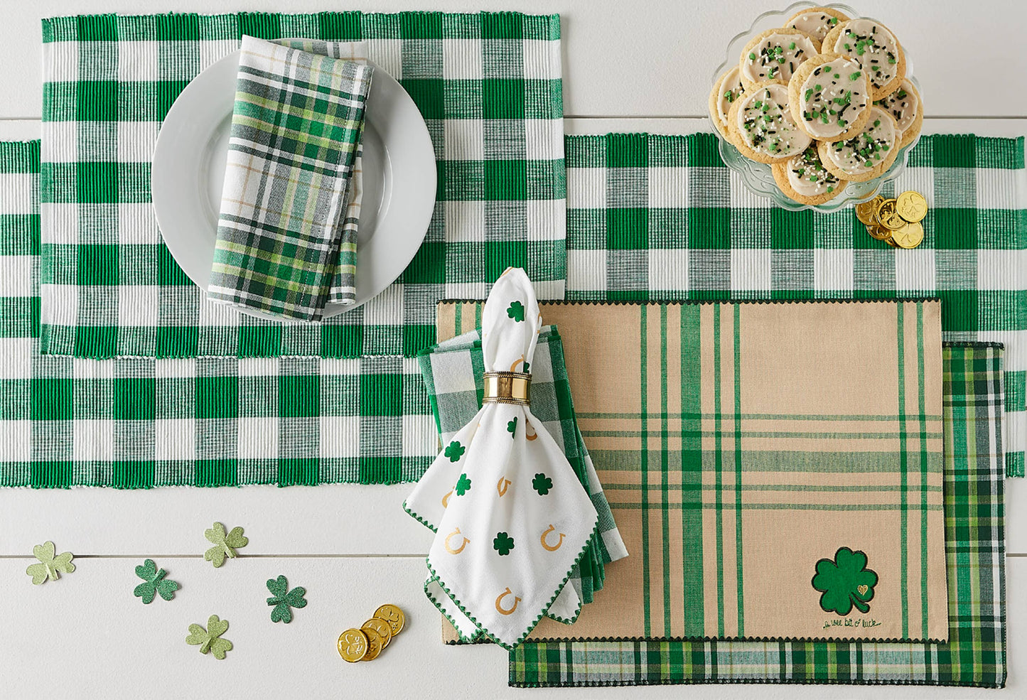 Antique Gold Band Napkin Ring