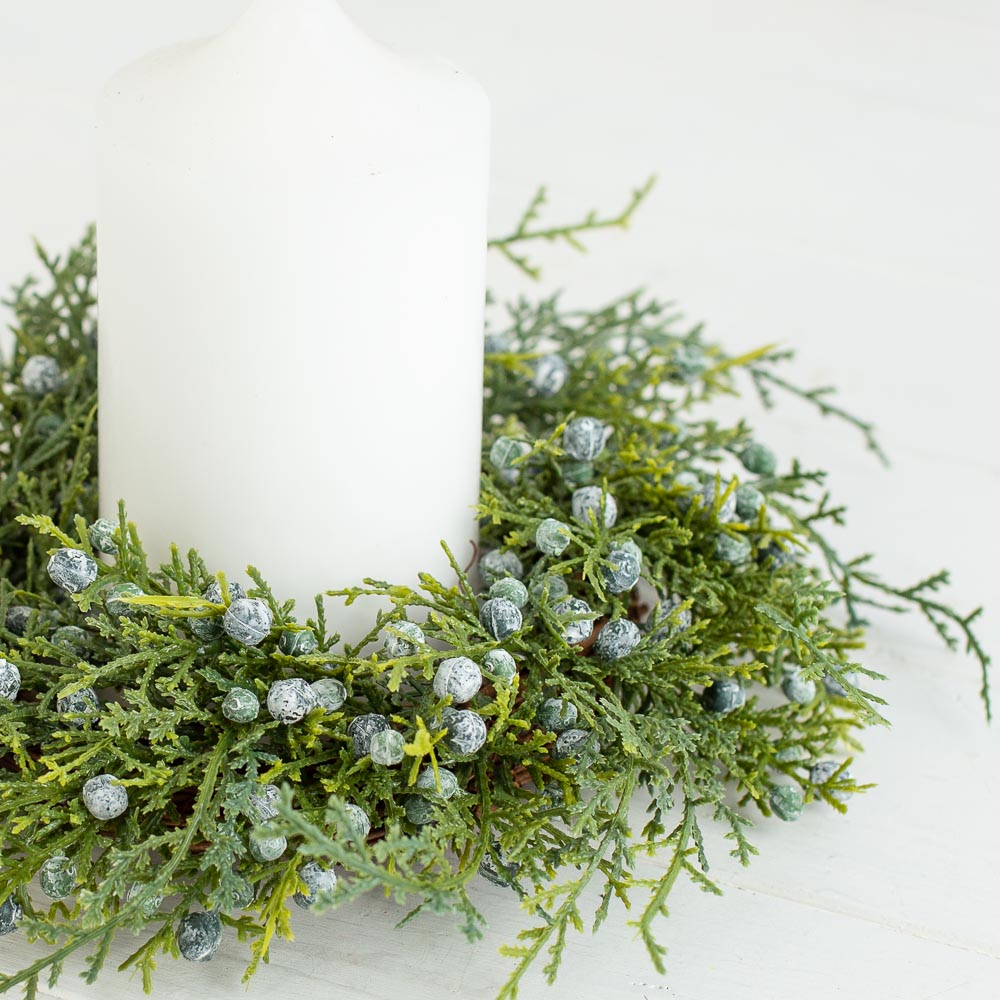 Juniper Candle Ring