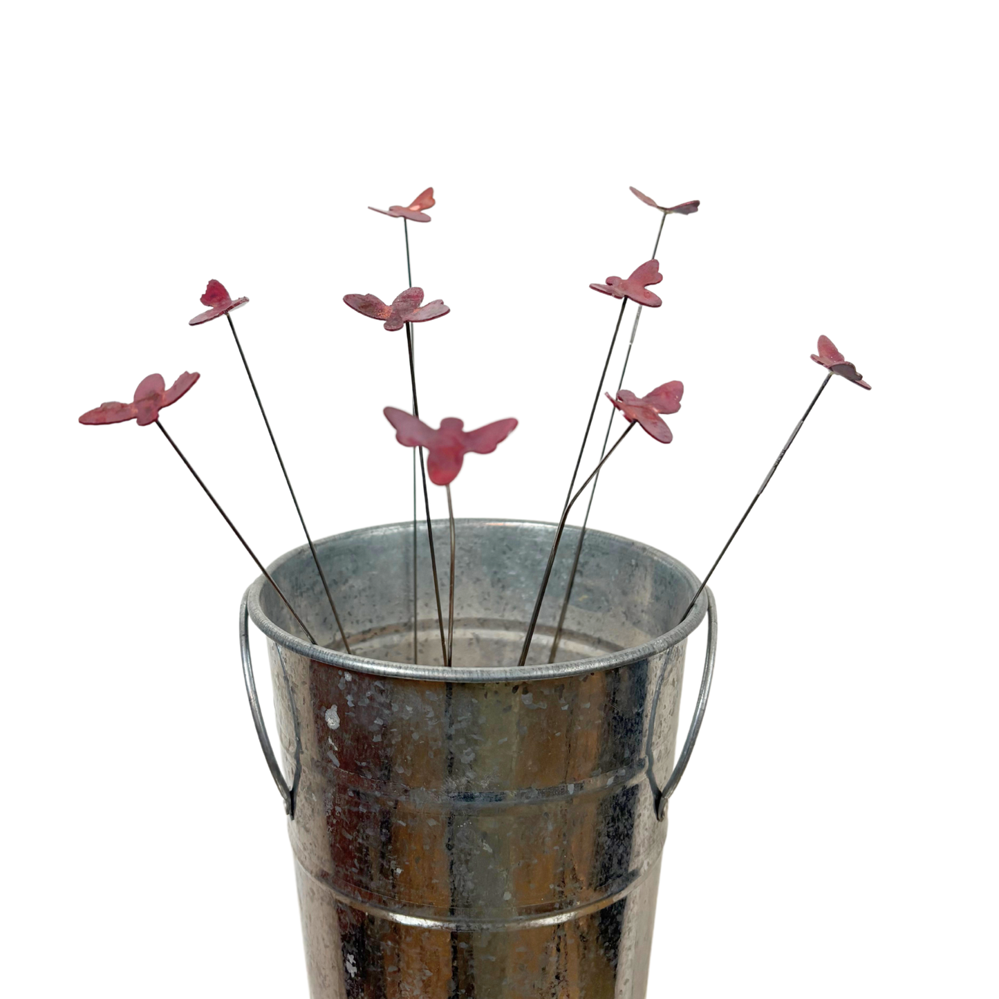 Small Natural Copper Bee Stakes