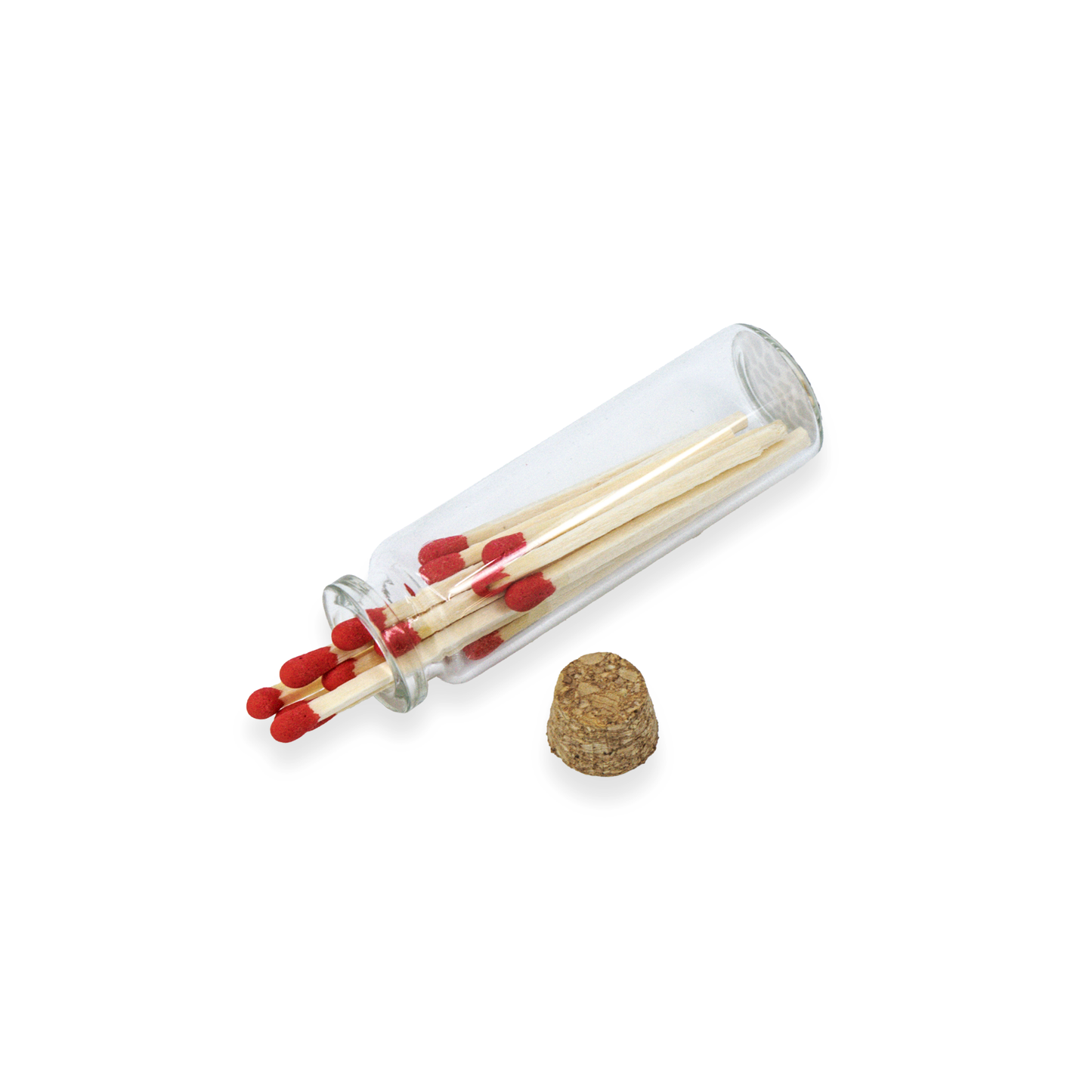 Small Match Bottles | Red