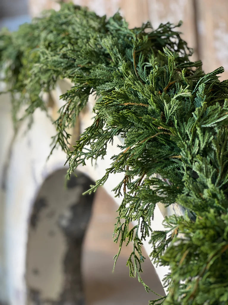 Emerald Falls Garland - 6'