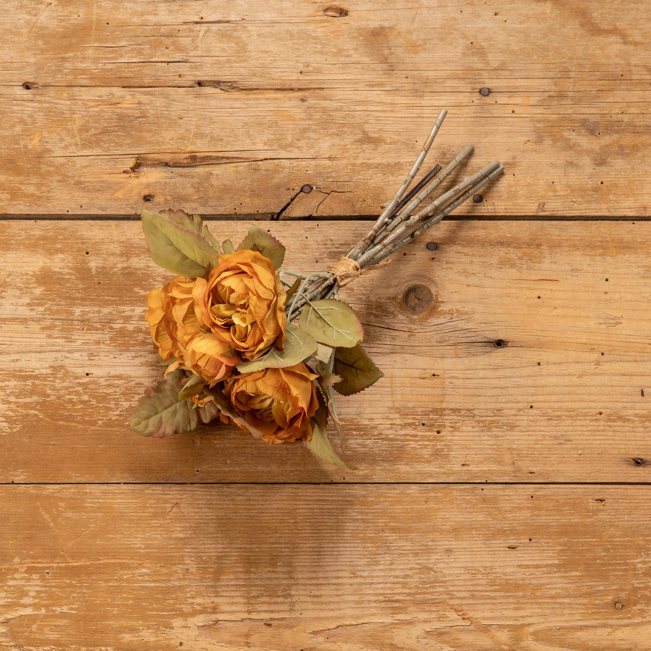 Yellow Cable Rose Bundle | 14"