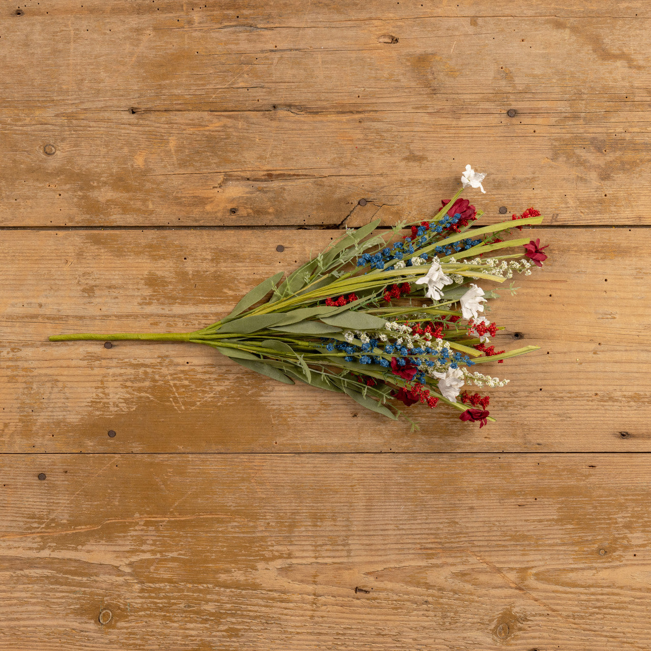 Red, White, & Blue Bush | 22"