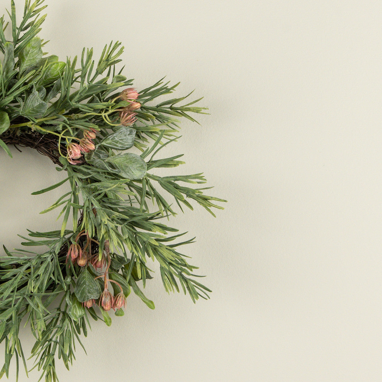 Rosemary w/Pink Berry Candle | 14"