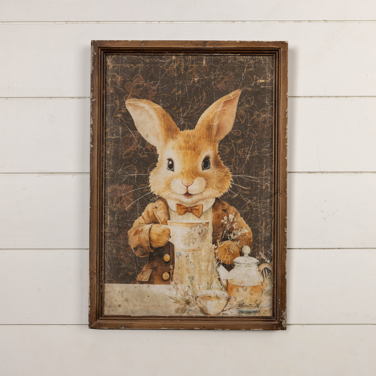 Framed Tea Party Bunny Print
