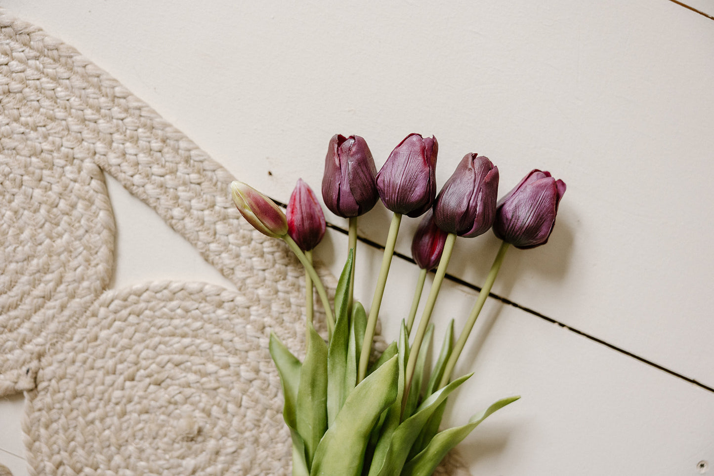 Real Touch Tulip | Purple | 18"