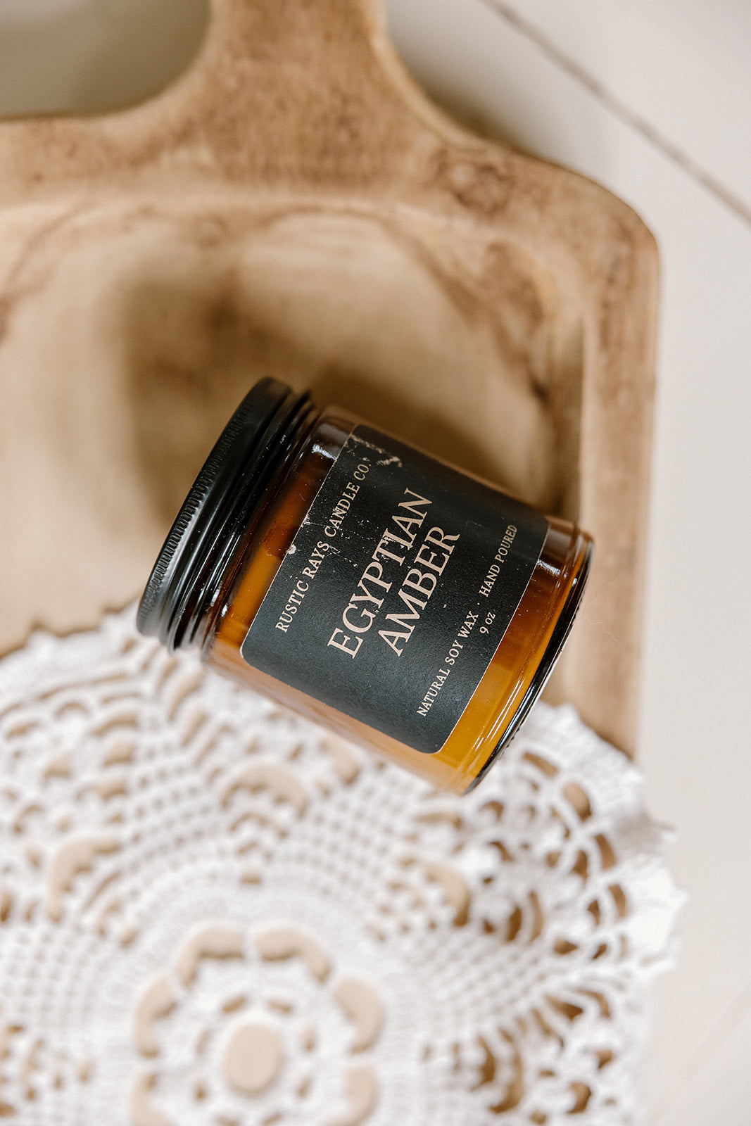 Egyptian Amber Candle