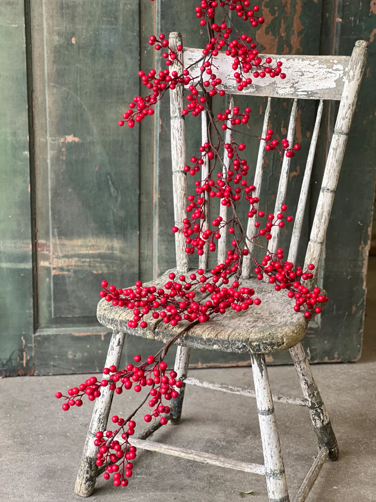 Matte Berry Garland | Red 5'