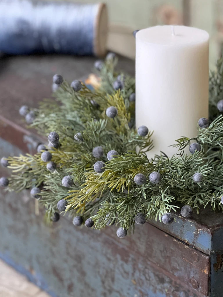 Midnight Juniper Candle Ring