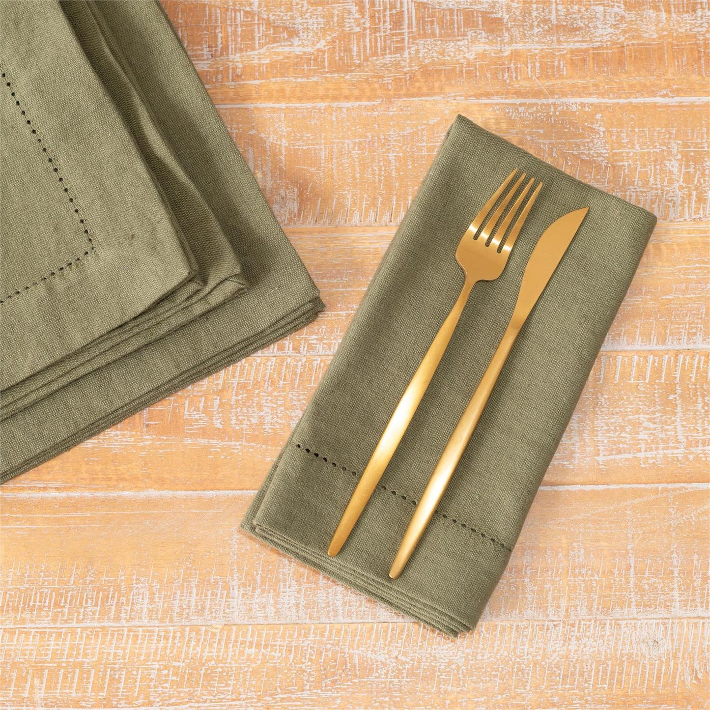 Stonewashed Linen Blend Napkin