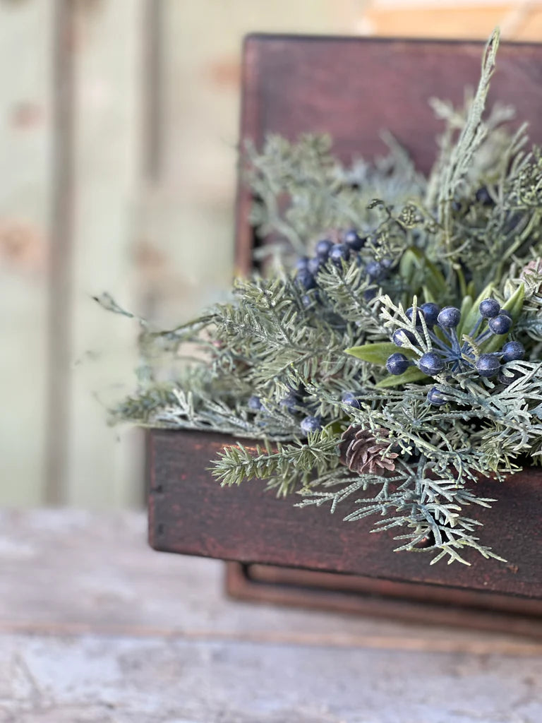 Siberian Cypress Half Sphere | Blue