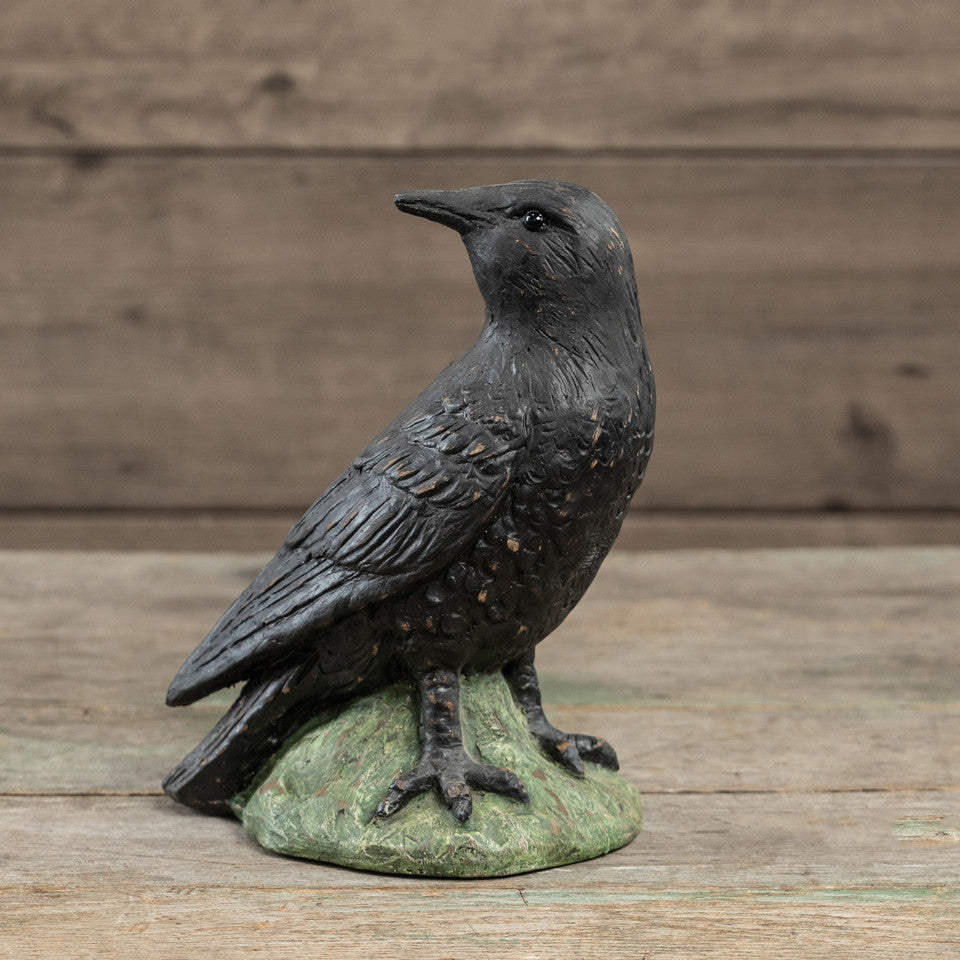 10" Turned Head Crow