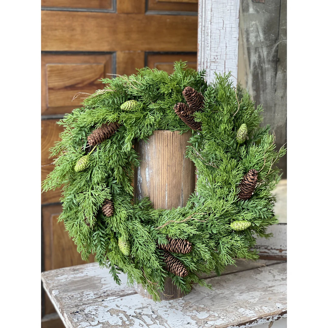 Bristlecone Cedar Wreath | 22"