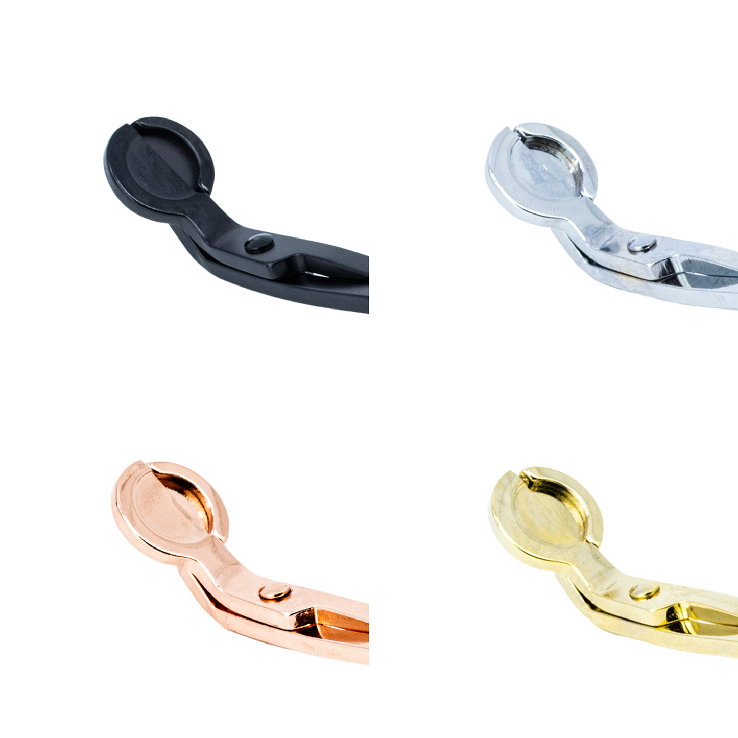 Candle Wick Trimmer Scissor Cutter Stainless Steel: Black