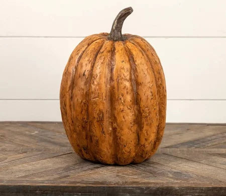 Terracotta Tall Pumpkin 14"