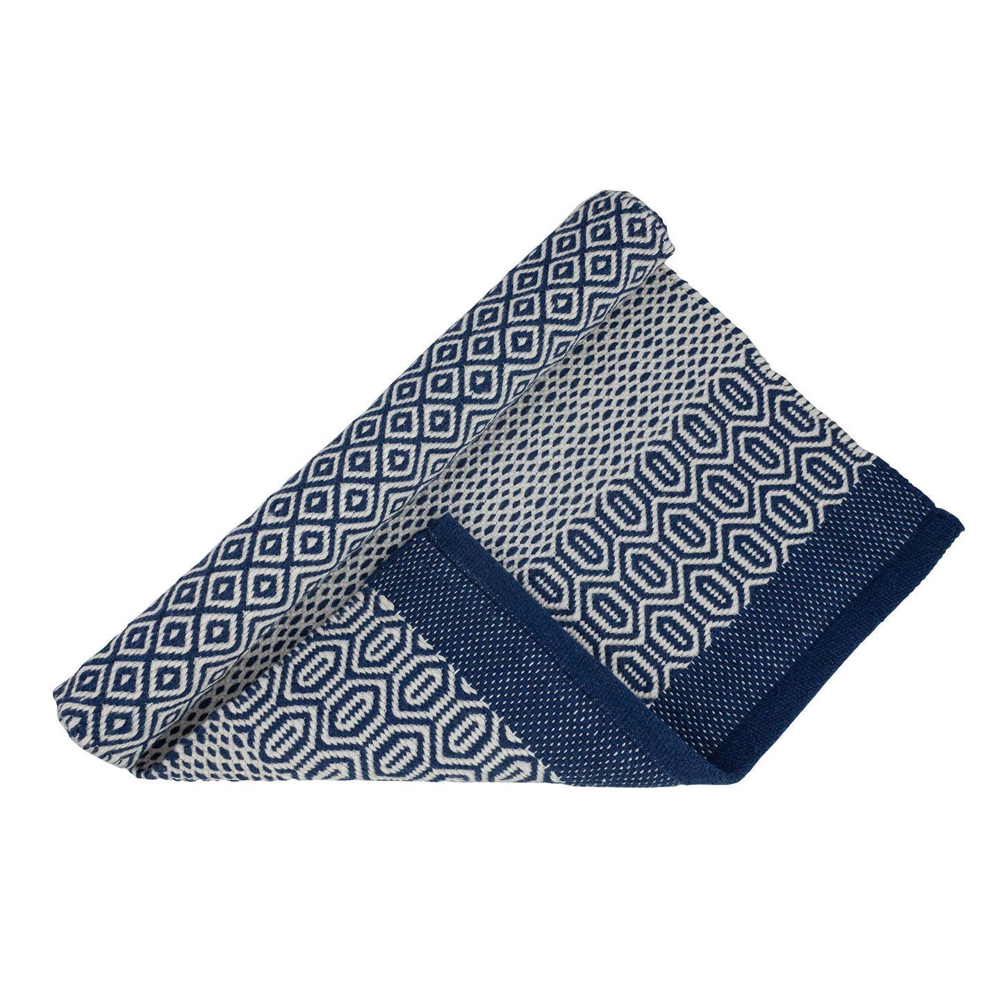 Charlotte Outdoor / Indoor Rug: Navy / 2x3