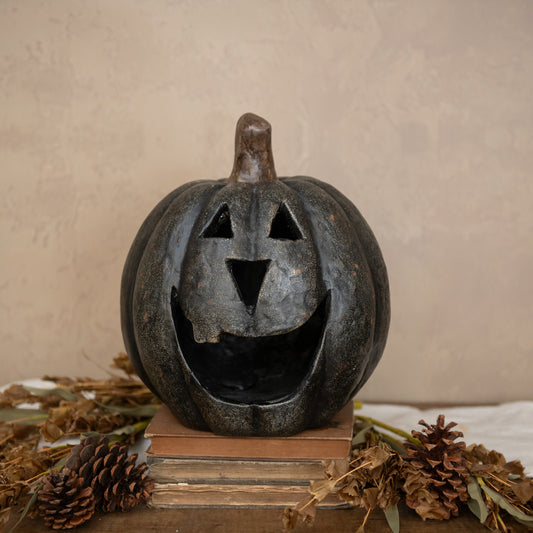 Black Big Mouth Pumpkin | 11"