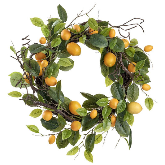 Lemon Wreath | 24"