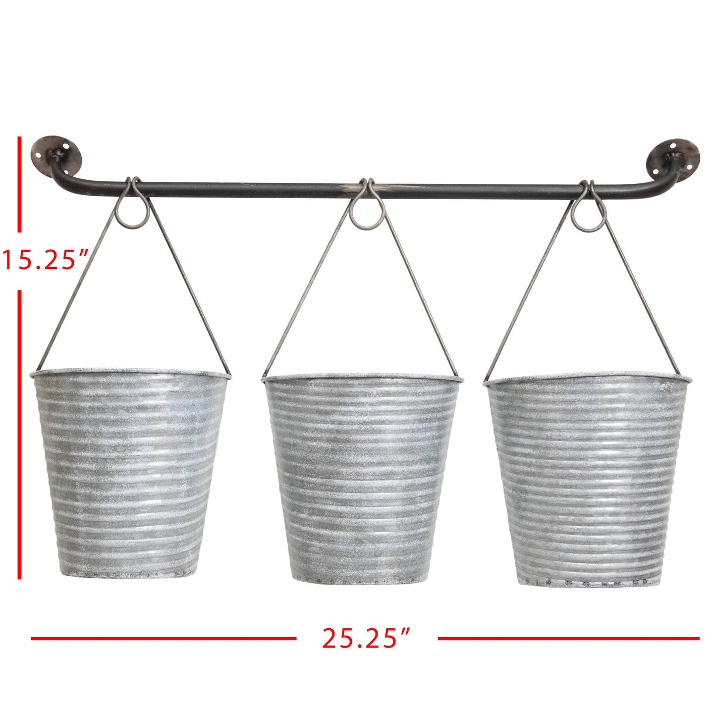 Dixie 3 Pot Wall Planter