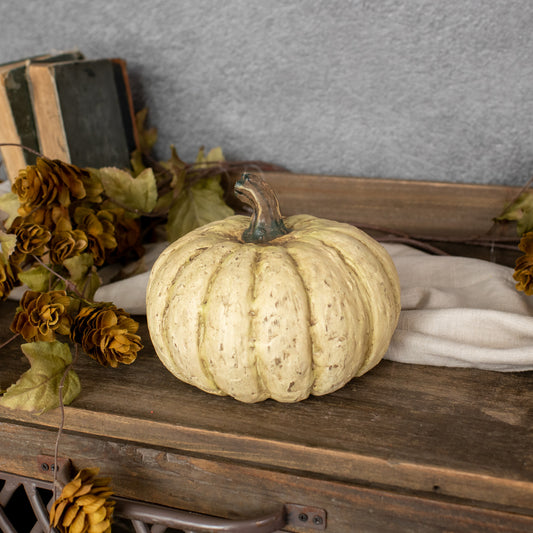 White Short Pumpkin 5.75"
