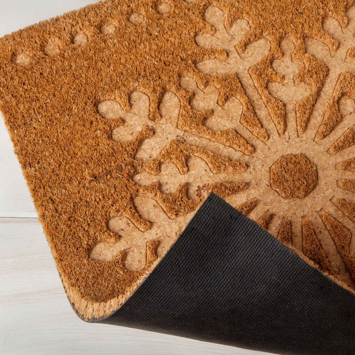Good Tidings Christmas Coir Doormat