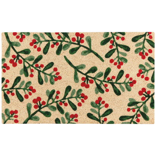 Winterberry Christmas Doormat