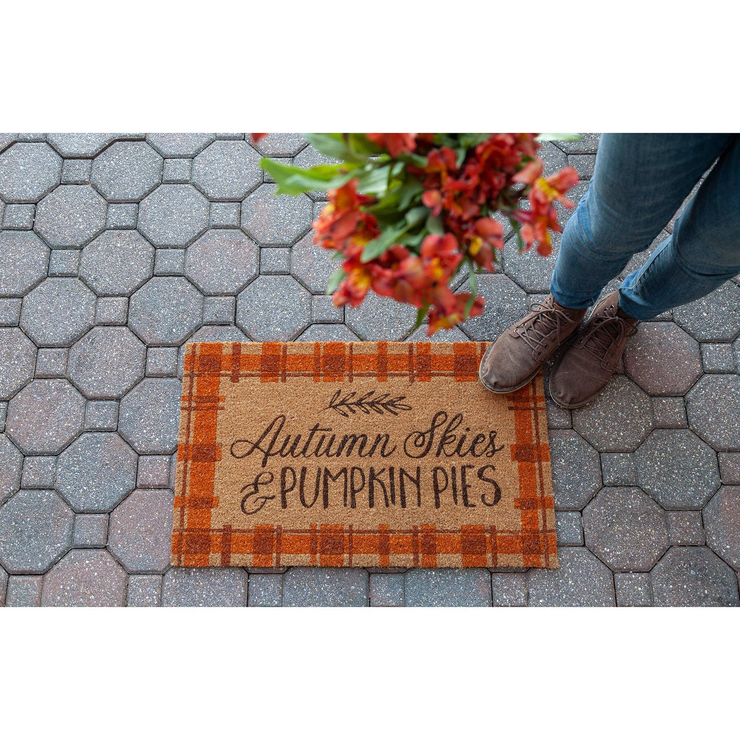Autumn Skies Coir Doormat