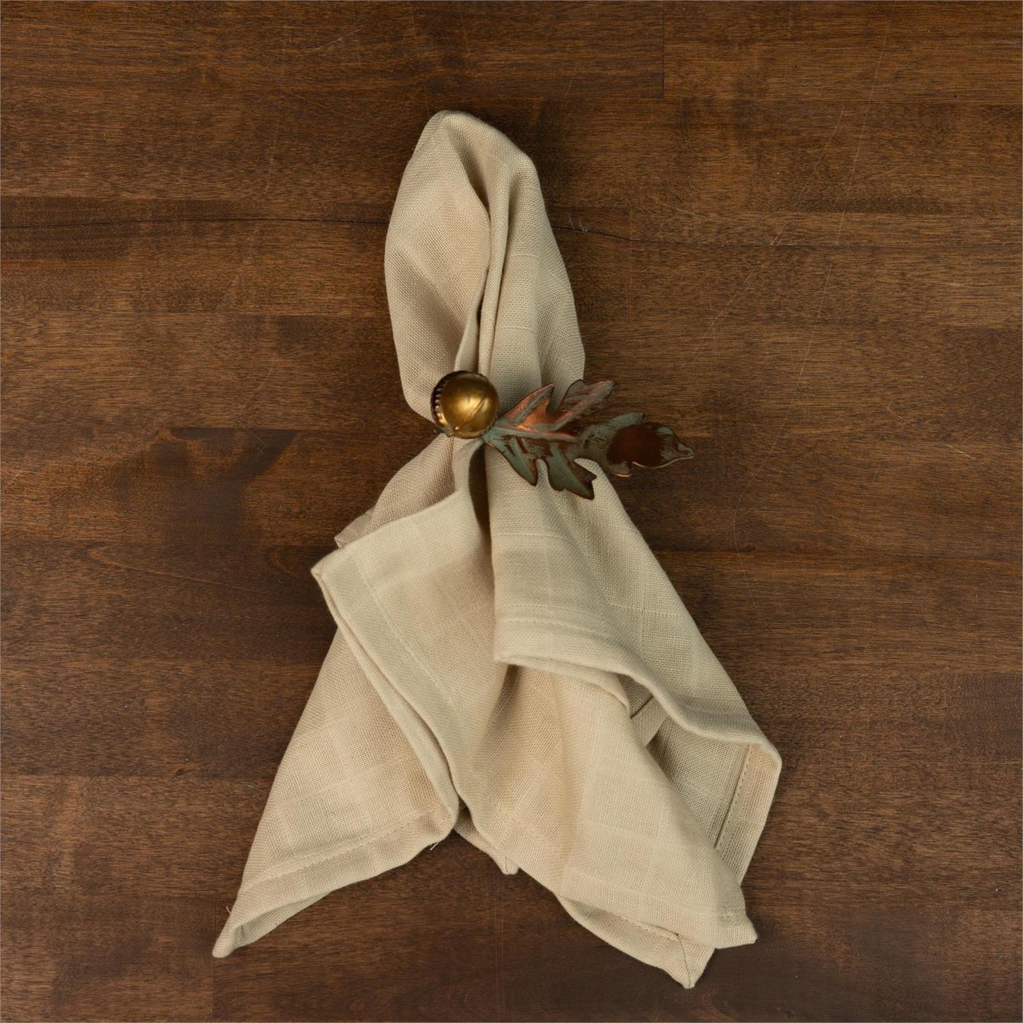 Harvest Oak Napking Ring