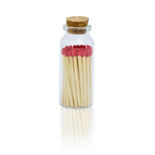 Small Match Bottles | Red