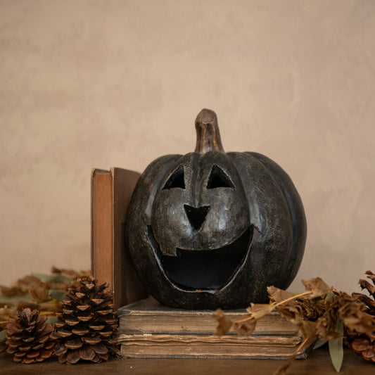 Black Big Mouth Pumpkin | 8"