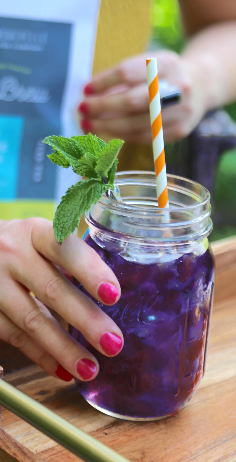 Blue Ridge Mountain Mint Cold Brew Tea (By the Pitcher)
