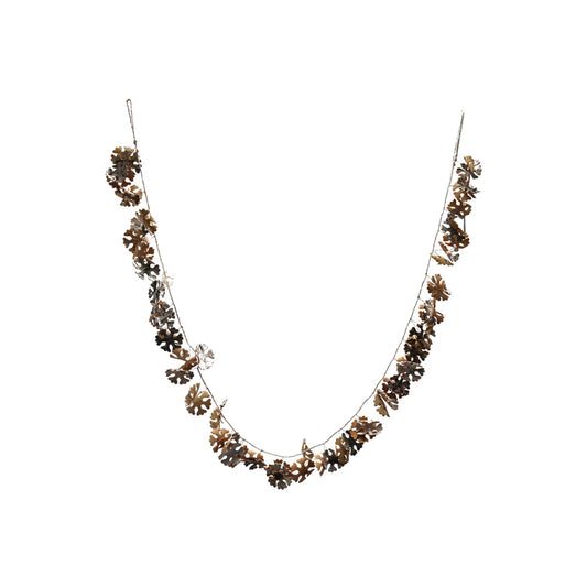 Birch Bark Snowflake Garland