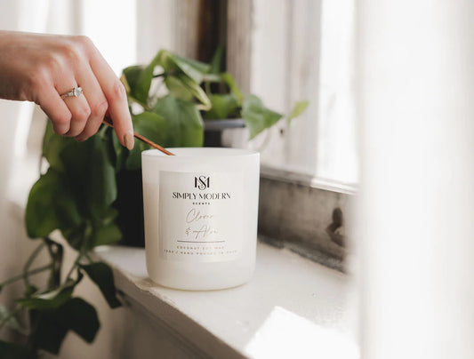 Clover & Aloe Candle