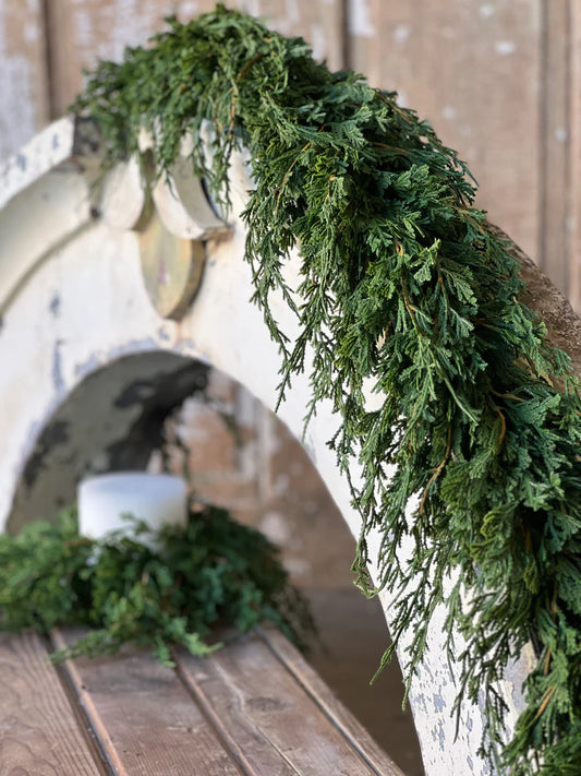 Emerald Falls Garland - 6'