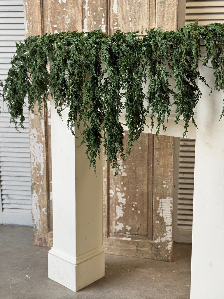 Emerald Falls Weeping Garland | 6'