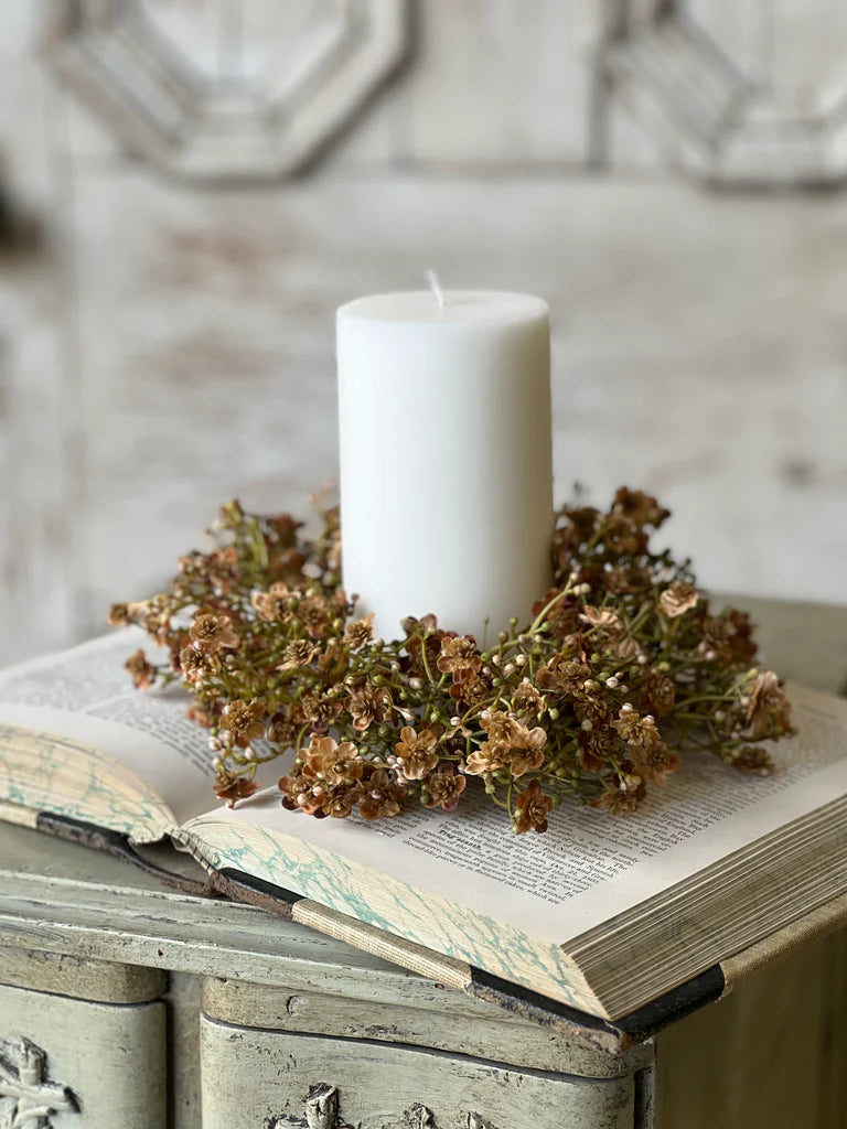Emmeline Candle Ring - Chestnut | 9"