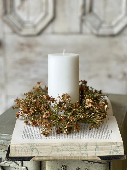 Emmeline Candle Ring - Chestnut | 9"
