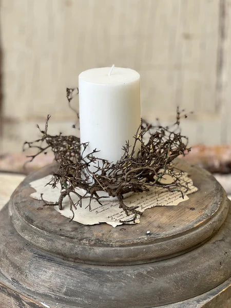 Wild Woods Candle Ring | 8"