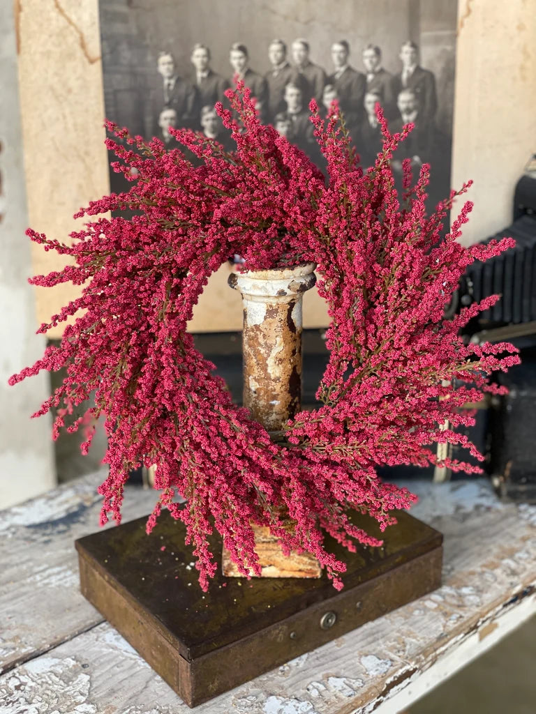 Fall Heather Candle Ring | 10"