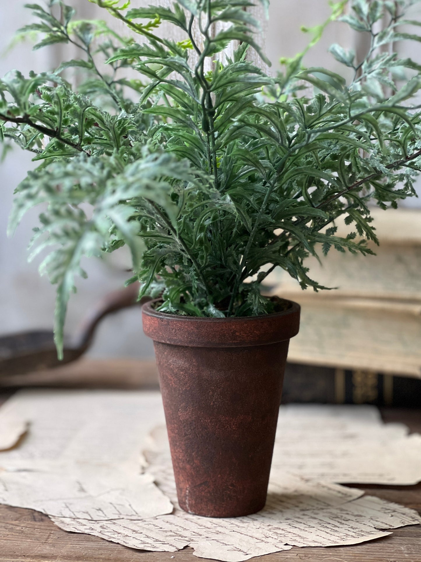 Foundry Potted Fern | 14"