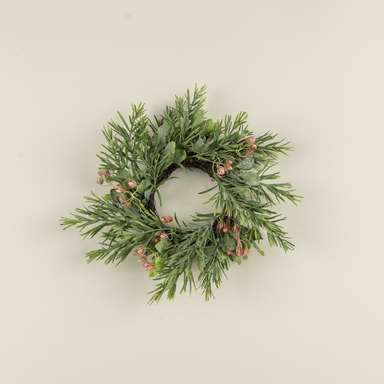 Rosemary w/Pink Berry Candle | 14"