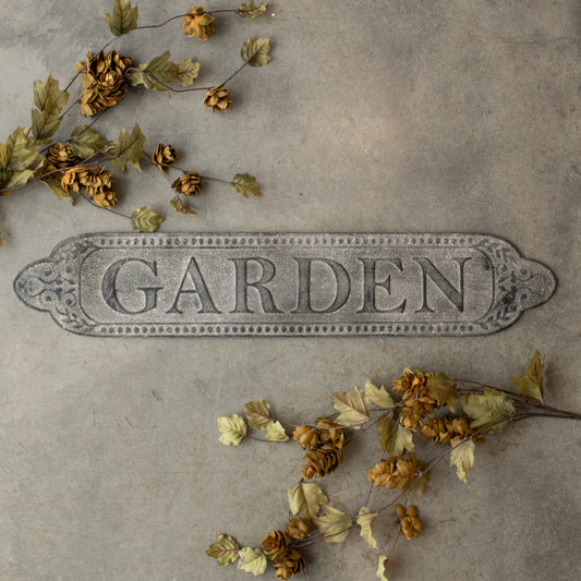 Garden Plaque
