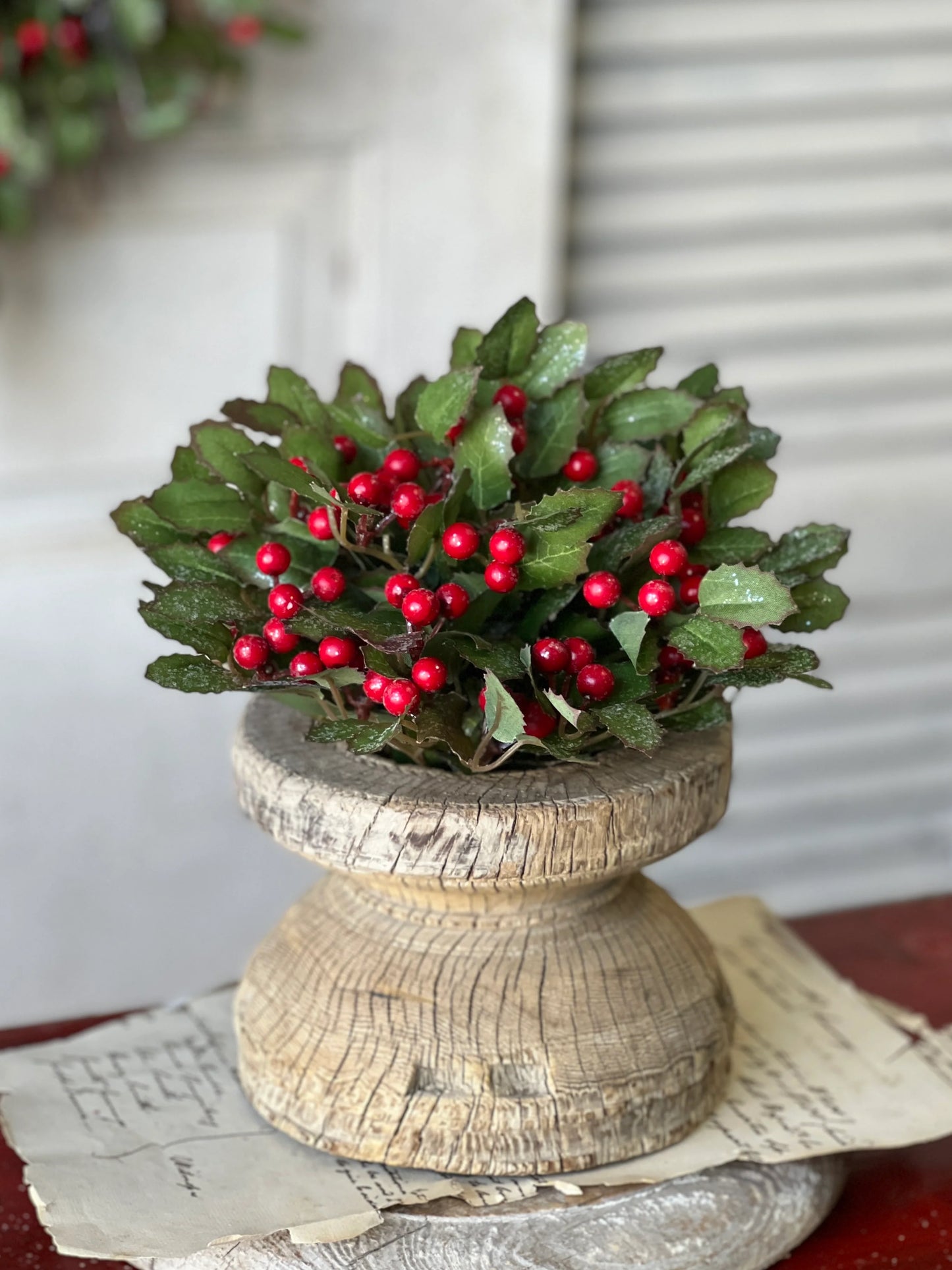 Holly Half Sphere | 10"