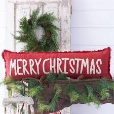 Pillow-Merry Christmas Stonewashed