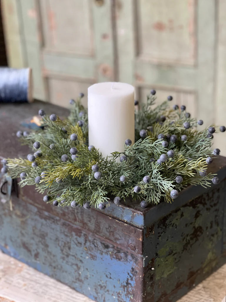 Midnight Juniper Candle Ring