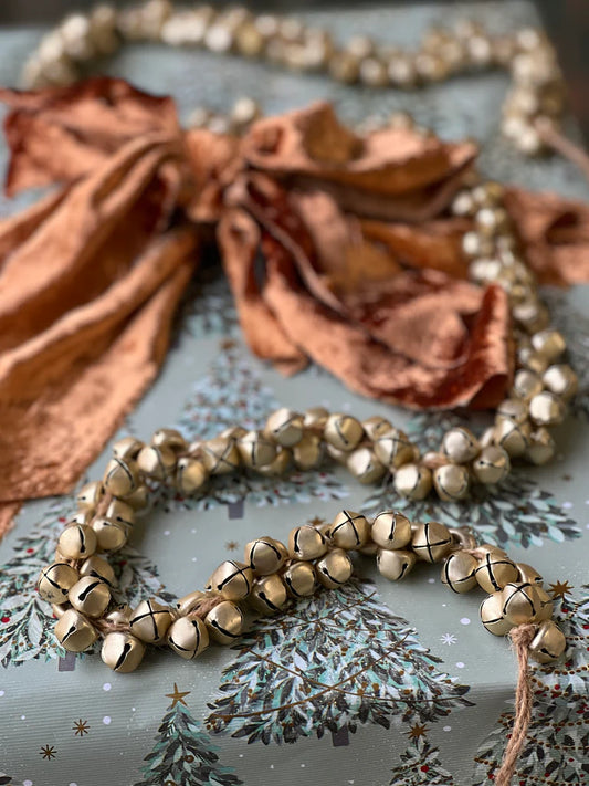 Garland - Gold Tone Mini Bells | 4'