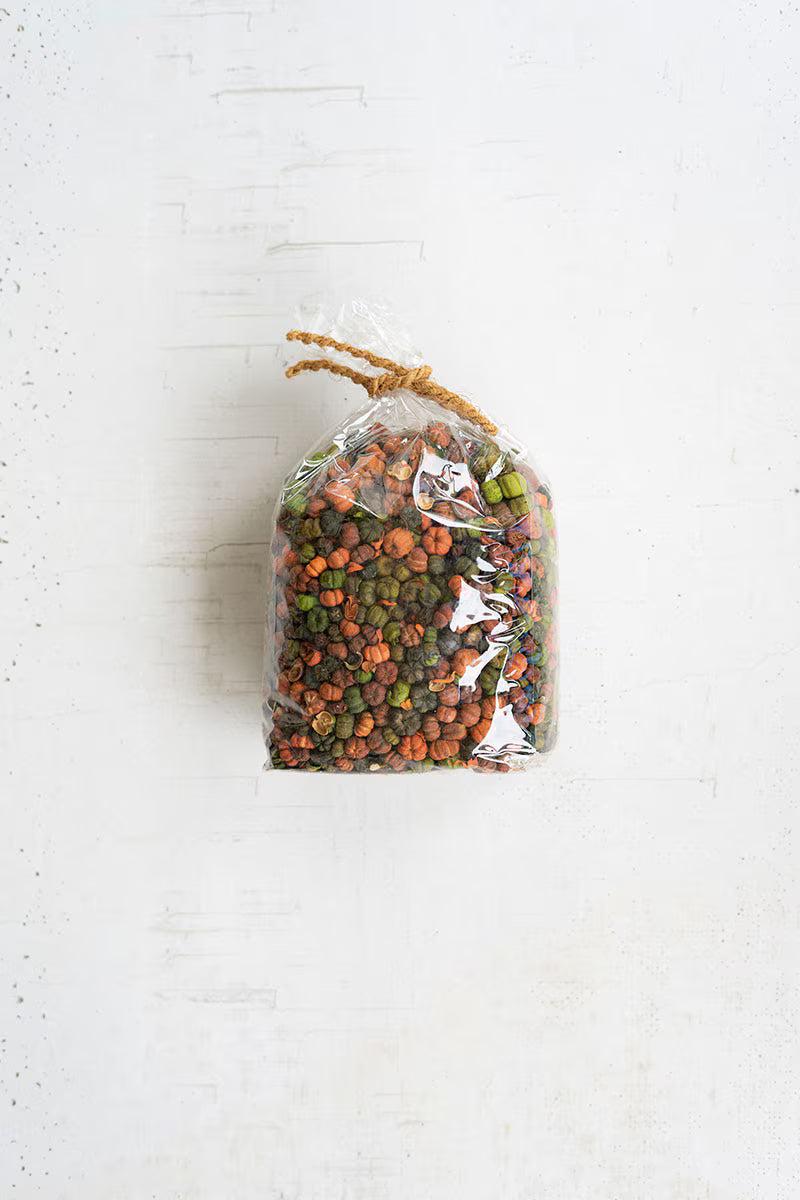 Orange and Green Putka Pods