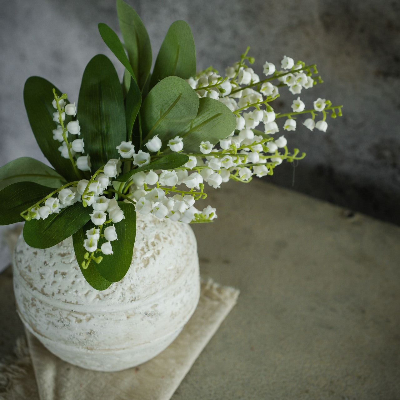 White Bellflower Bush | 12.75"