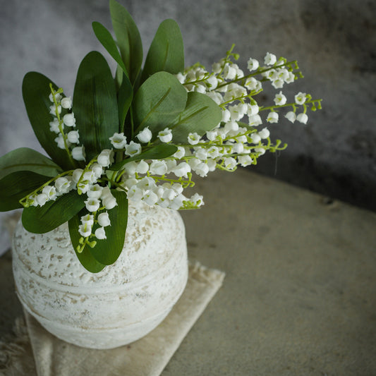 White Bellflower Bush | 12.75"